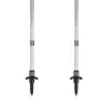 LEKI Cressida Fx Carbon As Spaserstokker, White / mango / silver, 100-120cm