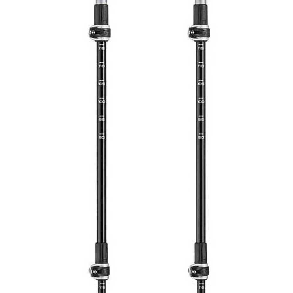 LEKI Cressida Spaserstokker, Mango / white / silver, 90-125cm LEKI Cressida Spaserstokker, Mango / white / silver, 90-125cm