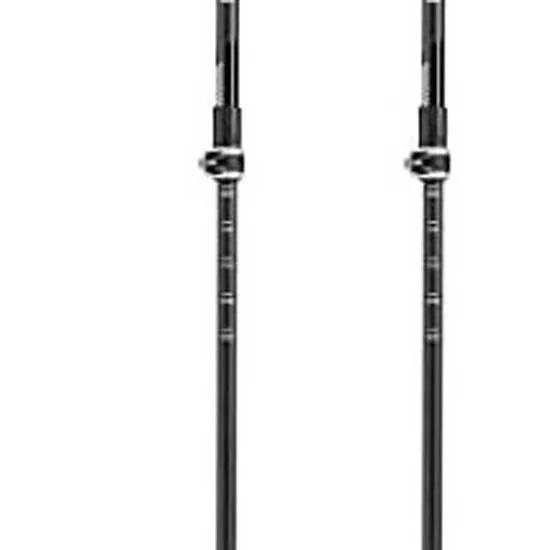 LEKI Cross Trail Lite Carbon Spaserstokker, Black / white / natural carbon, 100-135cm LEKI Cross Trail Lite Carbon Spaserstokker, Black / white / natural carbon, 100-135cm