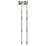 LEKI Cross Trail Lite Carbon Spaserstokker, Black / white / natural carbon, 100-135cm