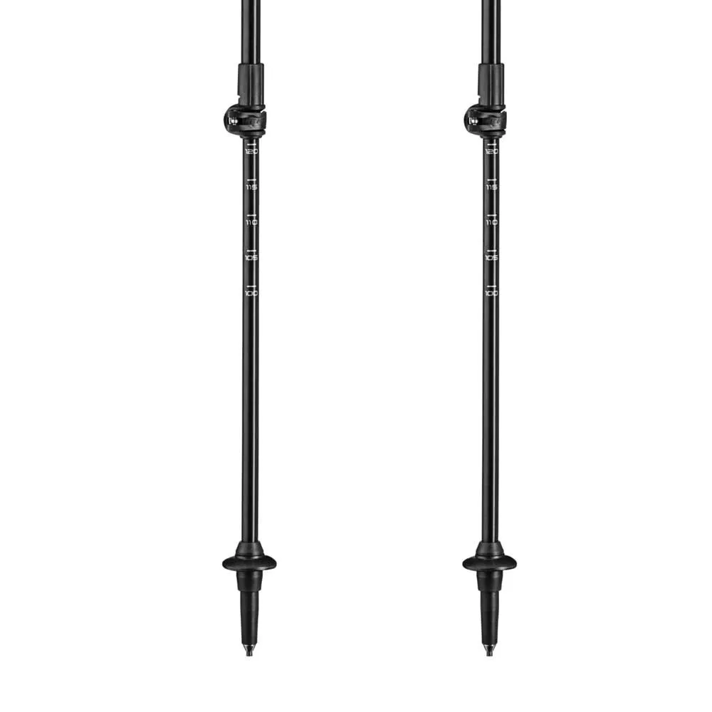 LEKI Cross Trail Lite Ta Spaserstokker, Black / white / light blue, 100-135cm LEKI Cross Trail Lite Ta Spaserstokker, Black / white / light blue, 100-135cm