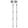 LEKI Cross Trail Lite Ta Spaserstokker, Black / white / light blue, 100-135cm