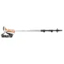 LEKI Jannu Spaserstokker, White / smokegreen / silver, 90-125cm
