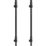 LEKI Khumbu As Spaserstokker, Dark anthracite / orange / black, 110-145cm