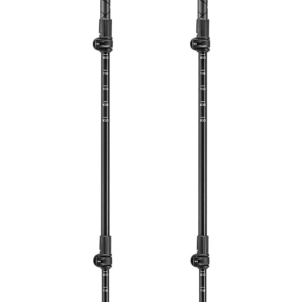 LEKI Khumbu Lite Pro Spaserstokker, Black / dark anthracite / frozen yellow, 100-135cm LEKI Khumbu Lite Pro Spaserstokker, Black / dark anthracite / frozen yellow, 100-135cm