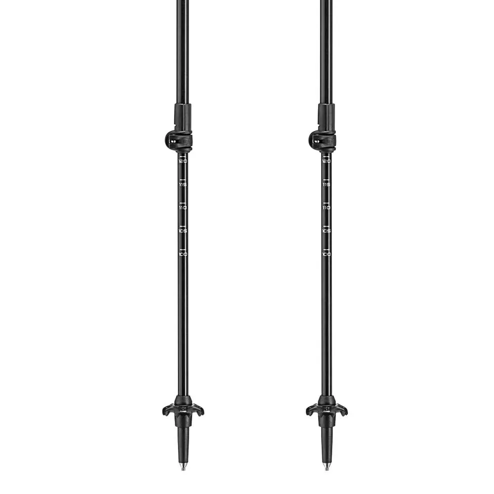LEKI Khumbu Lite Pro Spaserstokker, Black / dark anthracite / frozen yellow, 100-135cm LEKI Khumbu Lite Pro Spaserstokker, Black / dark anthracite / frozen yellow, 100-135cm