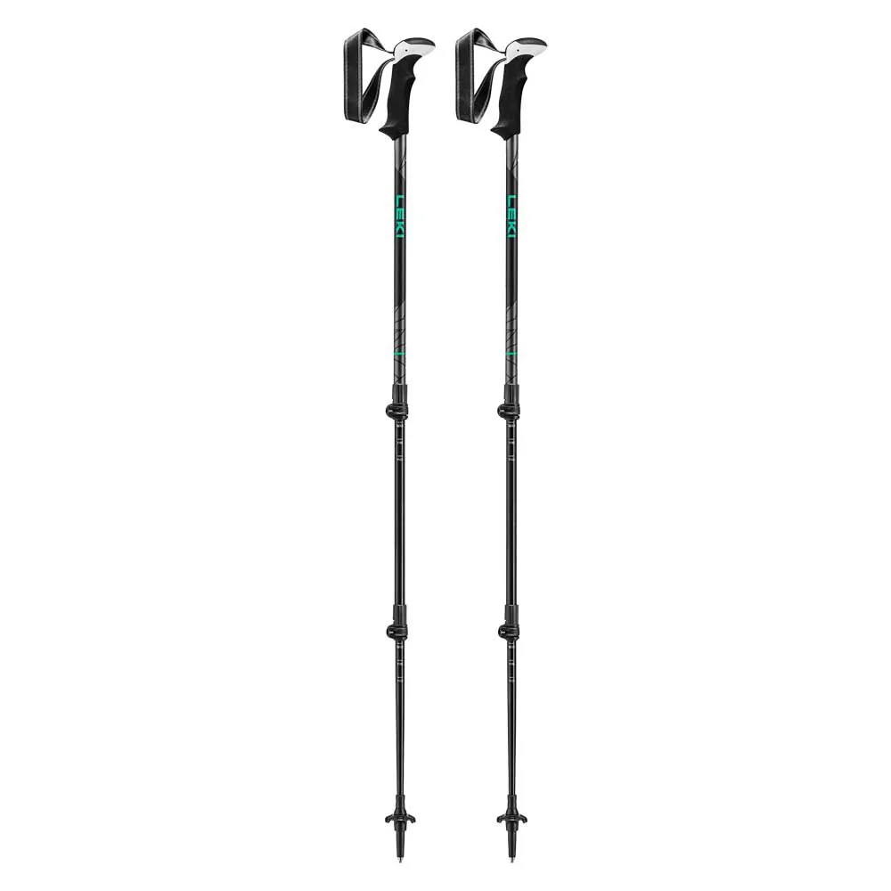 LEKI Khumbu Pro Spaserstokker, Black / dark anthracite / genoa, 110-145cm