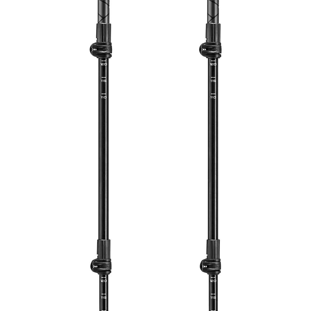 LEKI Khumbu Pro Spaserstokker, Black / dark anthracite / genoa, 110-145cm