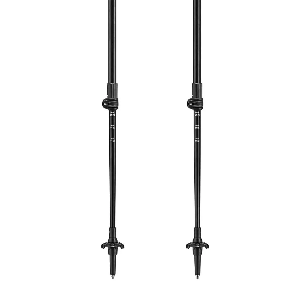 LEKI Khumbu Pro Spaserstokker, Black / dark anthracite / genoa, 110-145cm