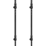 LEKI Khumbu Pro Spaserstokker, Black / dark anthracite / genoa, 110-145cm