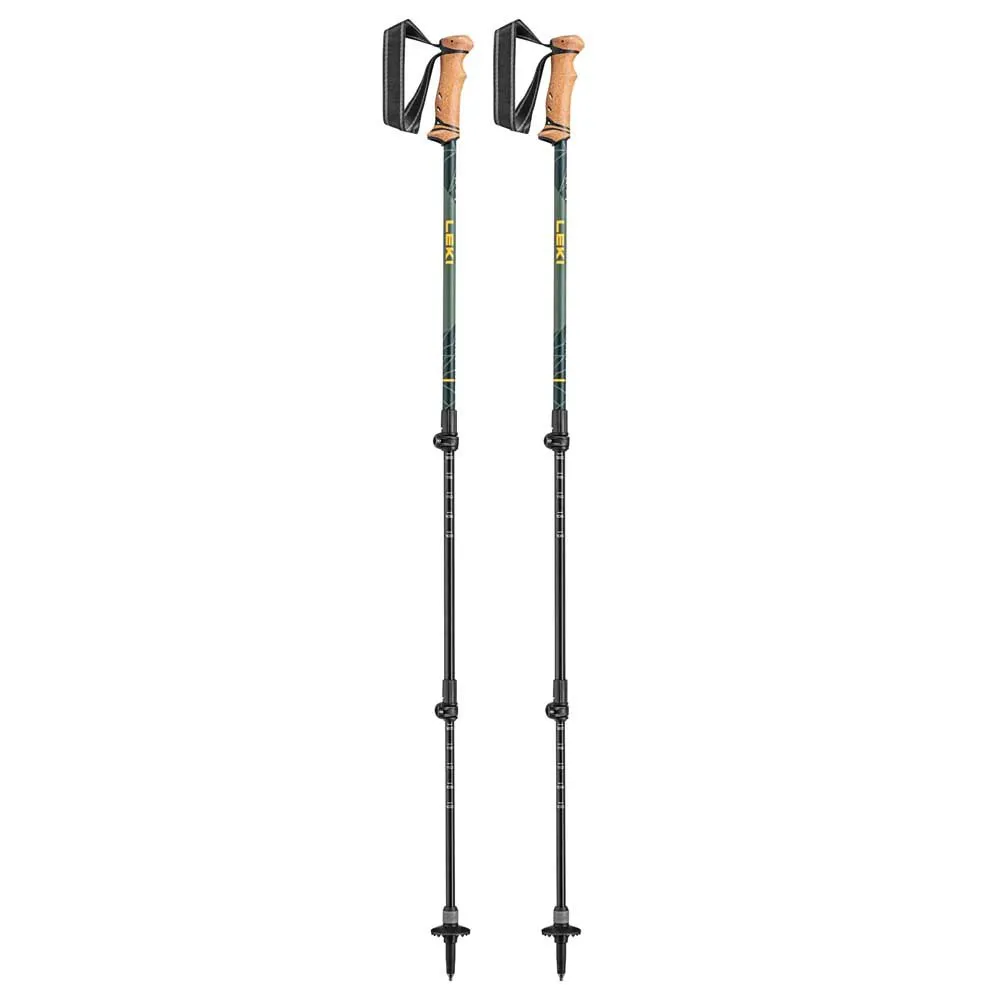 LEKI Legacy Lite As Spaserstokker, Mango / olive green / bottle green, 100-135cm LEKI Legacy Lite As Spaserstokker, Mango / olive green / bottle green, 100-135cm