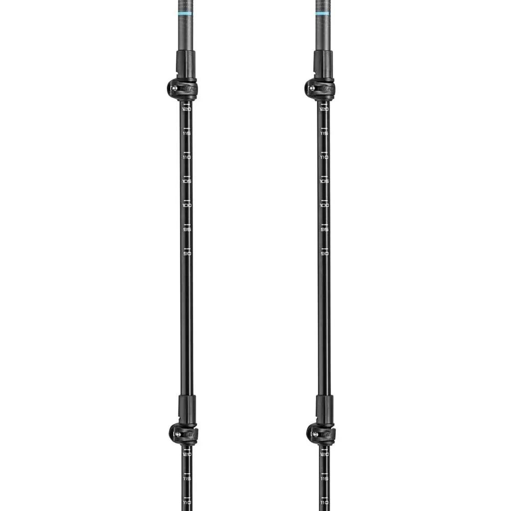 LEKI Lhasa Spaserstokker, Mint / dark anthracite / white, 90-125cm LEKI Lhasa Spaserstokker, Mint / dark anthracite / white, 90-125cm