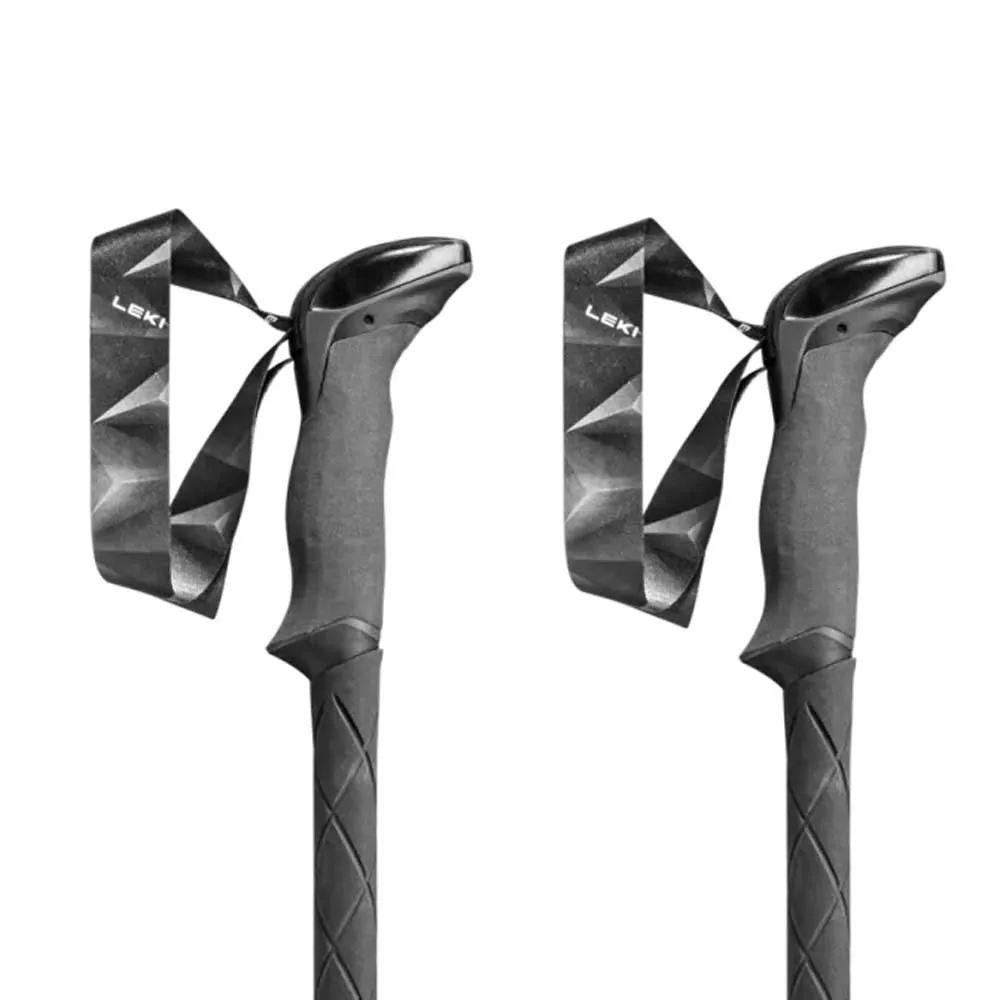 LEKI Makalu Fx Ta Stolper, Petrol / black / silver gray, 110-130cm
