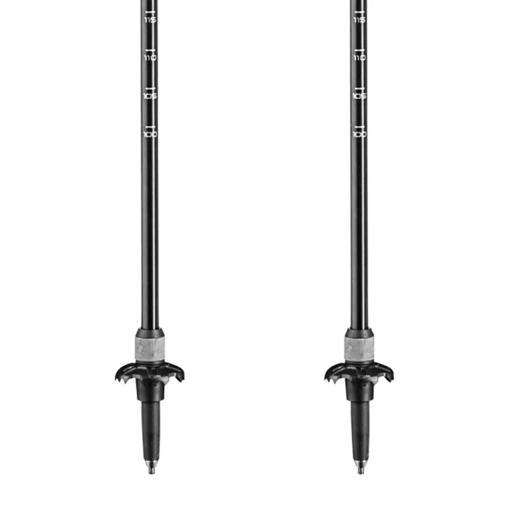 LEKI Makalu Lite As Spaserstokker, Black / dark anthracite / petrol, 100-135cm LEKI Makalu Lite As Spaserstokker, Black / dark anthracite / petrol, 100-135cm