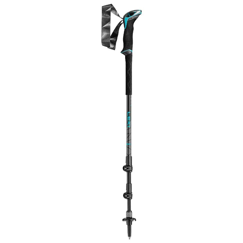 LEKI Makalu Lite As Spaserstokker, Black / dark anthracite / petrol, 100-135cm LEKI Makalu Lite As Spaserstokker, Black / dark anthracite / petrol, 100-135cm