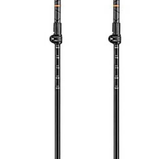 LEKI Makalu Lite Spaserstokker, Orange / black / dark anthracite, 100-135cm LEKI Makalu Lite Spaserstokker, Orange / black / dark anthracite, 100-135cm