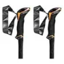 LEKI Makalu Lite Spaserstokker, Orange / black / dark anthracite, 100-135cm