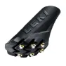LEKI Rubber Tip Cp Silent Spike Pad Toe Gåstavhetter, Black, One Size