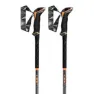 LEKI Sherpa Lite Spaserstokker, Neon orange / black / denim blue, 100-135cm