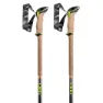 LEKI Sherpa Spaserstokker, Dark anthracite / copper / neon yellow, 110-145cm