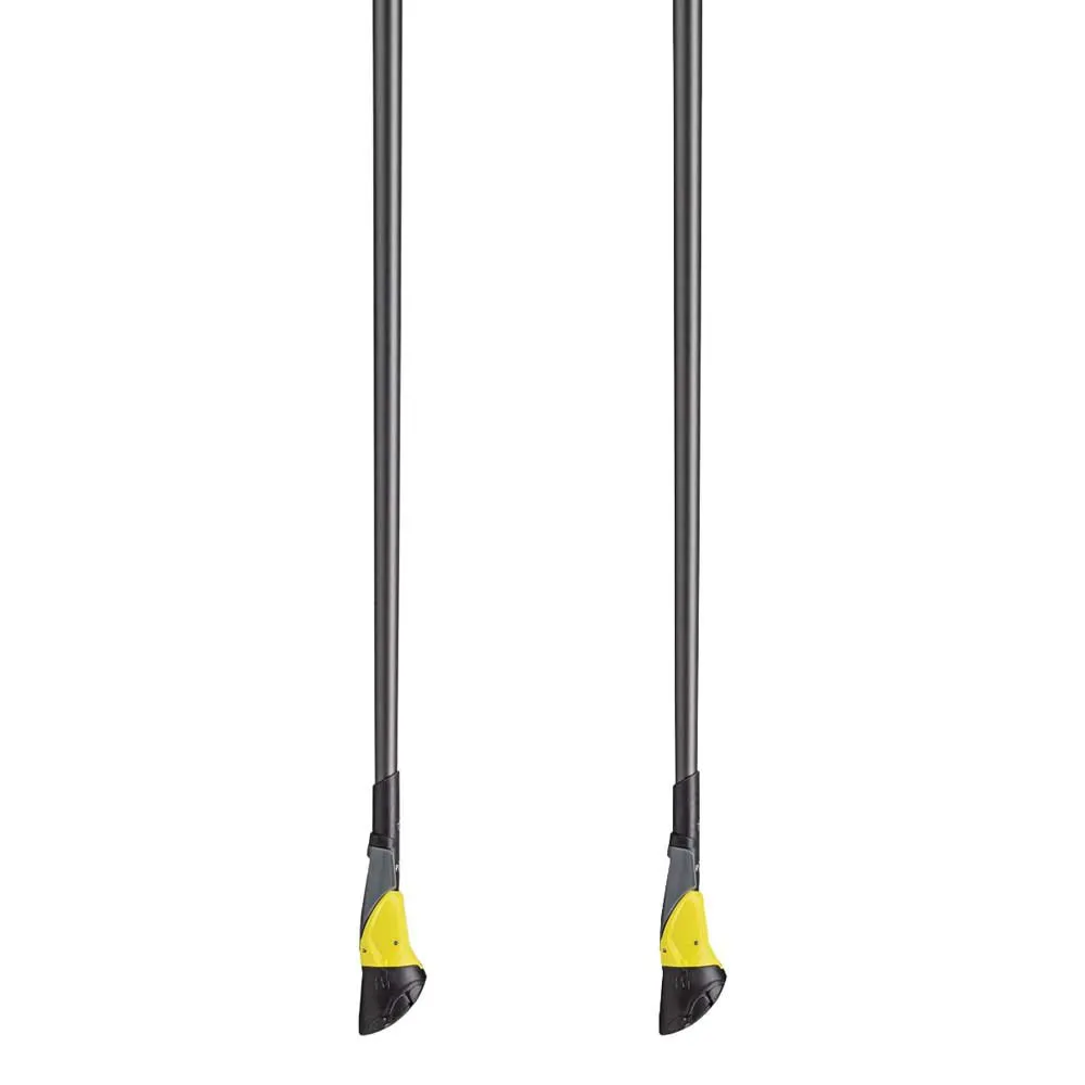 LEKI Smart Pacemaker Spaserstokker, Dark anthracite / black / green yellow, 105cm LEKI Smart Pacemaker Spaserstokker, Dark anthracite / black / green yellow, 105cm