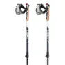 LEKI Smart Supreme Spaserstokker, Black / navy blue, 110-130cm