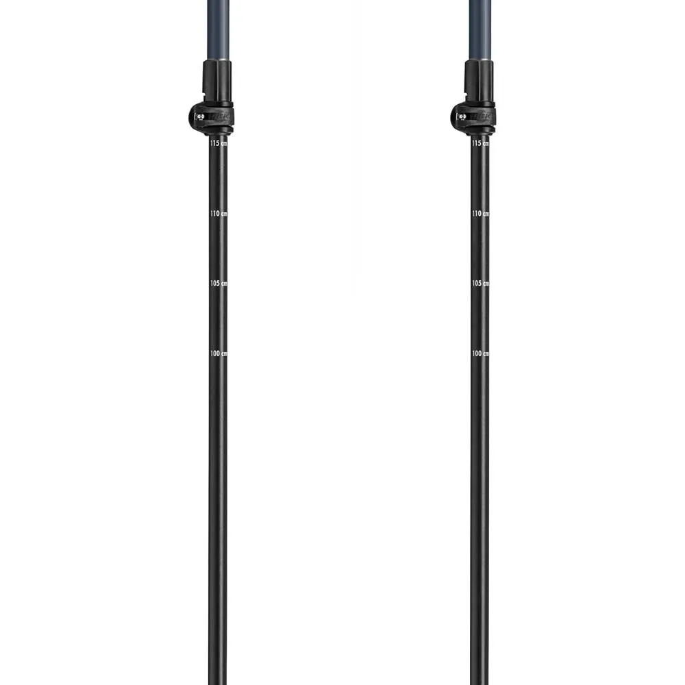 LEKI Smart Supreme Spaserstokker, Black / navy blue, 110-130cm LEKI Smart Supreme Spaserstokker, Black / navy blue, 110-130cm