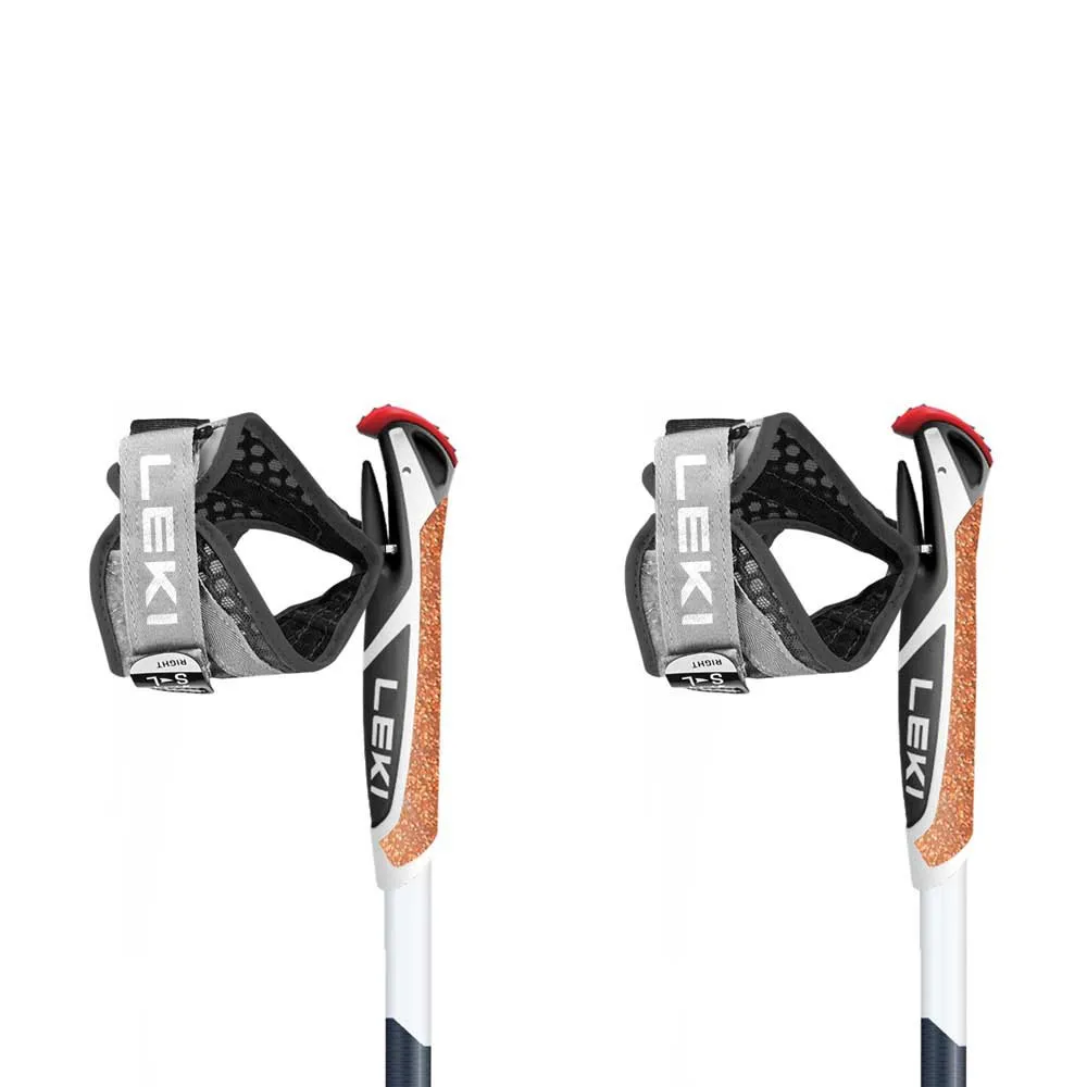LEKI Smart Supreme Spaserstokker, Black / navy blue, 110-130cm LEKI Smart Supreme Spaserstokker, Black / navy blue, 110-130cm