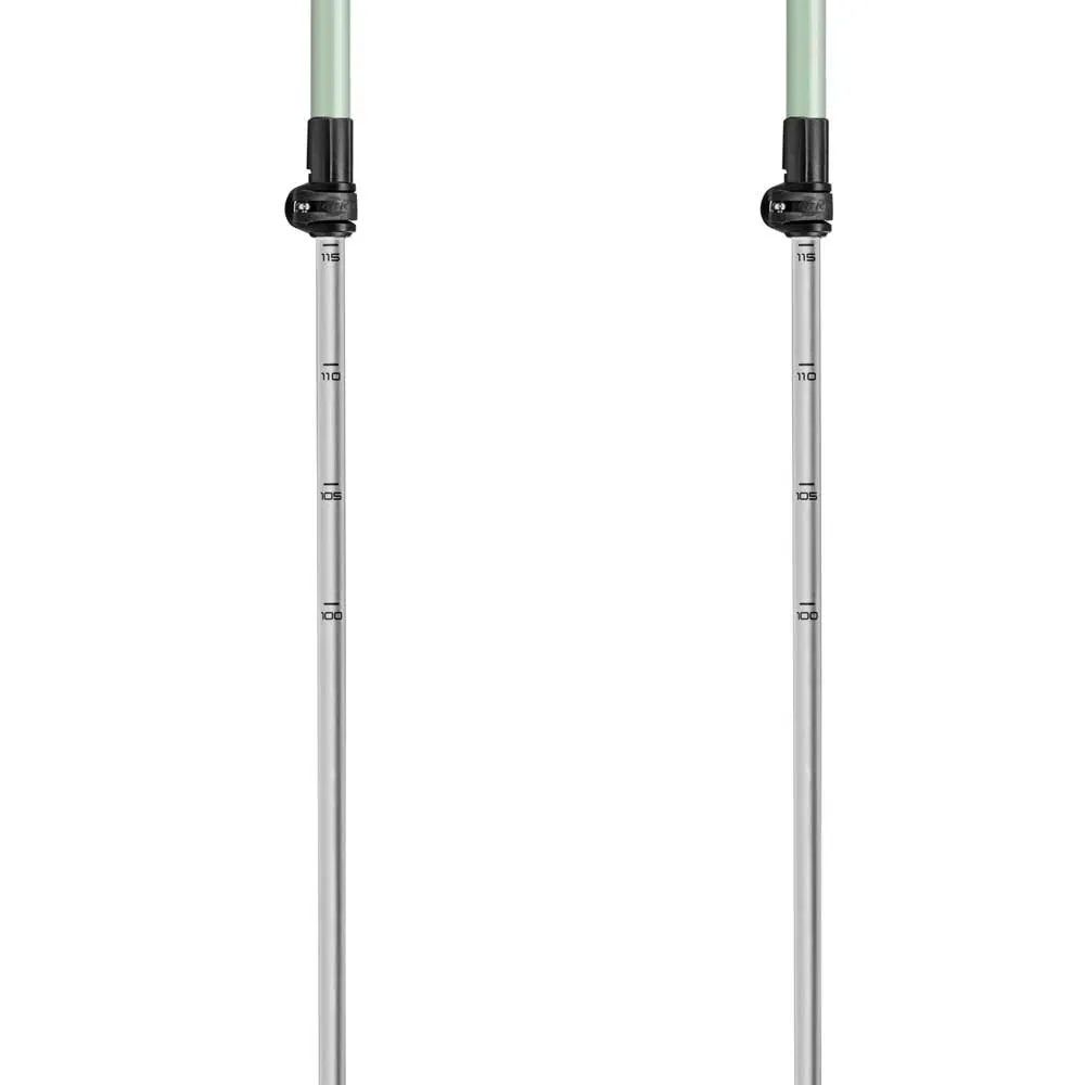LEKI Spin Shark Sl Spaserstokker, Grey / green / white, 100-130cm LEKI Spin Shark Sl Spaserstokker, Grey / green / white, 100-130cm