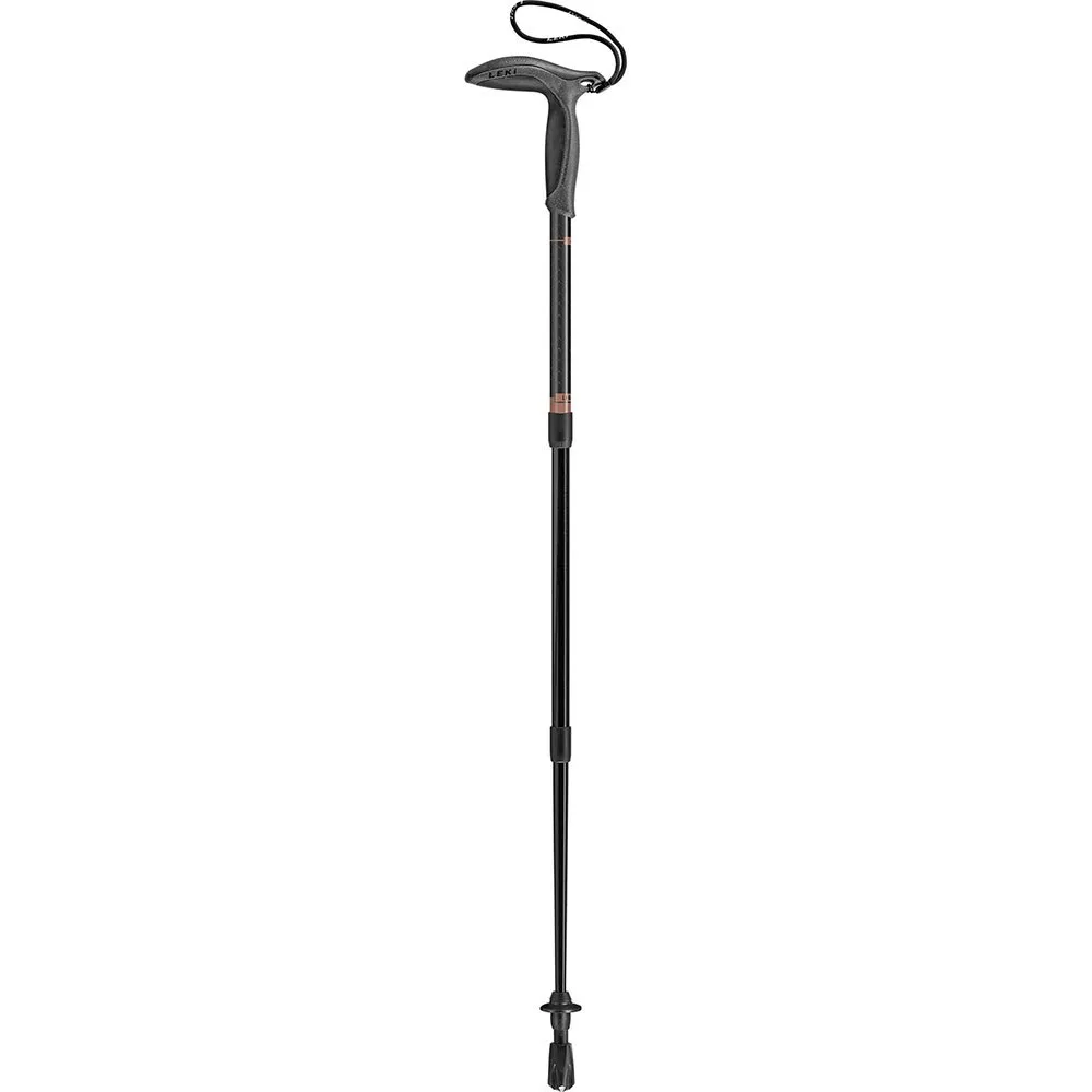 LEKI Super Micro Stolper, Gun metal / dark anthracite / copper, 66-90cm