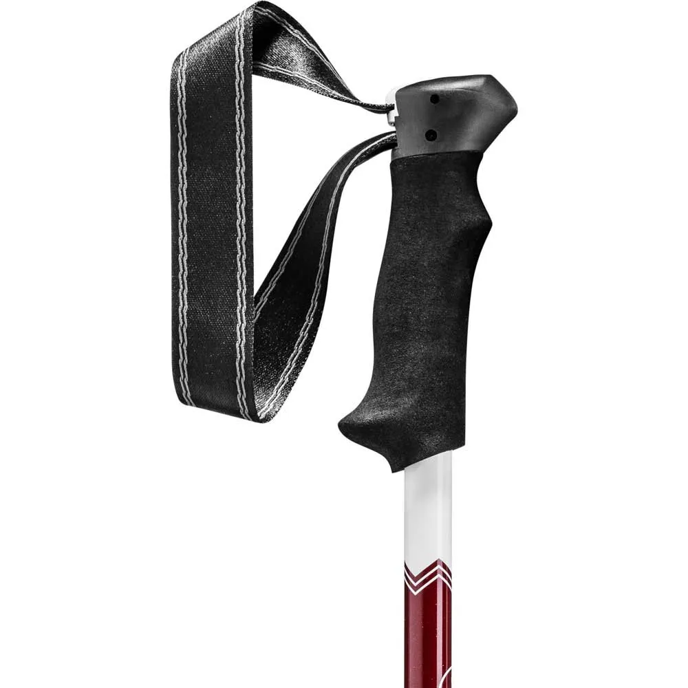 LEKI Trail Lite Spaserstokker, Tamarillo / white, 100-135cm LEKI Trail Lite Spaserstokker, Tamarillo / white, 100-135cm