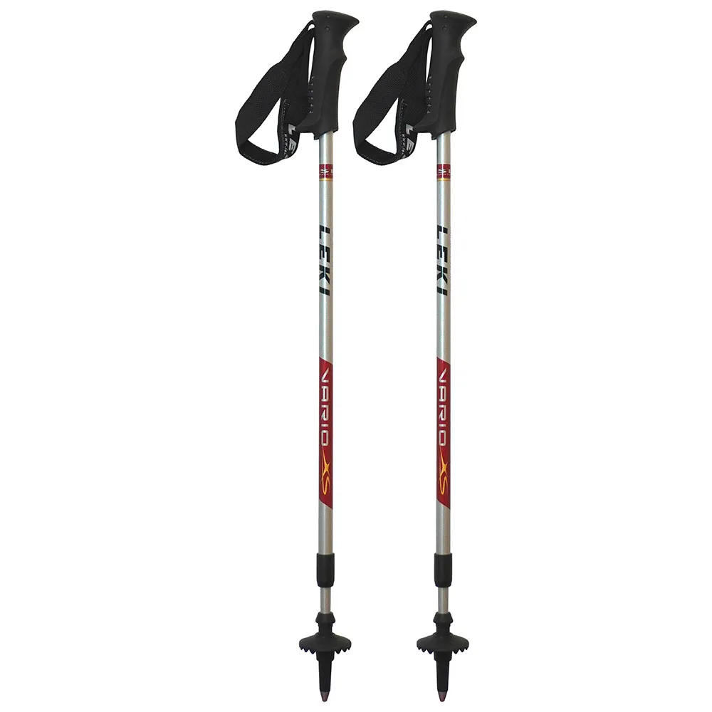 LEKI Trekker Xs Spaserstokker, White / red, 110cm LEKI Trekker Xs Spaserstokker, White / red, 110cm