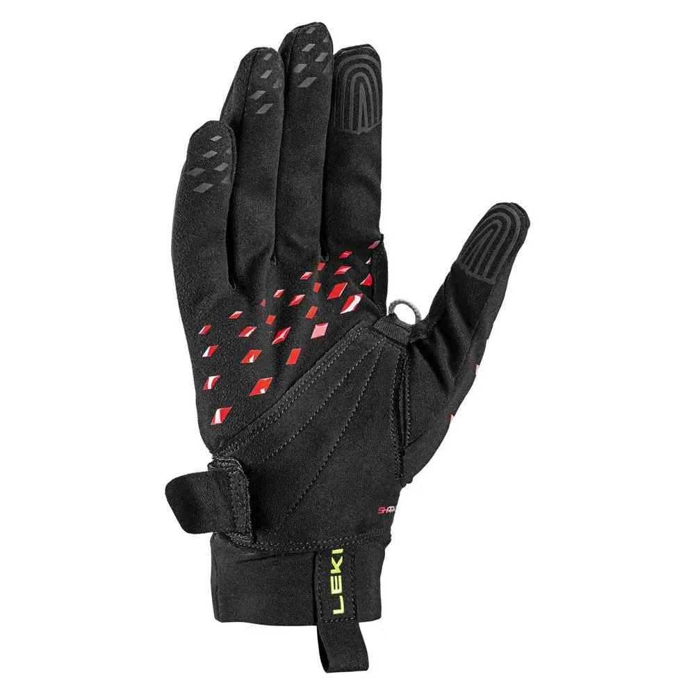 LEKI Ultra Trail Storm Shark Hansker Refurbished, Black / red / yellow LEKI Ultra Trail Storm Shark Hansker Refurbished, Black / red / yellow