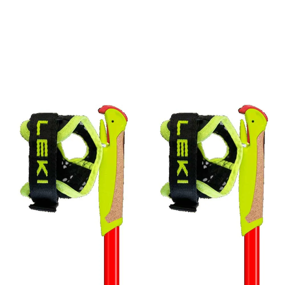 LEKI Ultratrail Fx Junior Staver, Red / black, 95-110cm LEKI Ultratrail Fx Junior Staver, Red / black, 95-110cm
