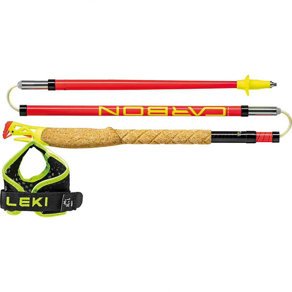 LEKI Ultratrail Fx One Staver Midtre Del 3 115-120 Cm, Multi, 18-16mm