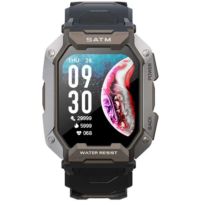 Lemfo C20 Smartklokke, Black Lemfo C20 Smartklokke, Black