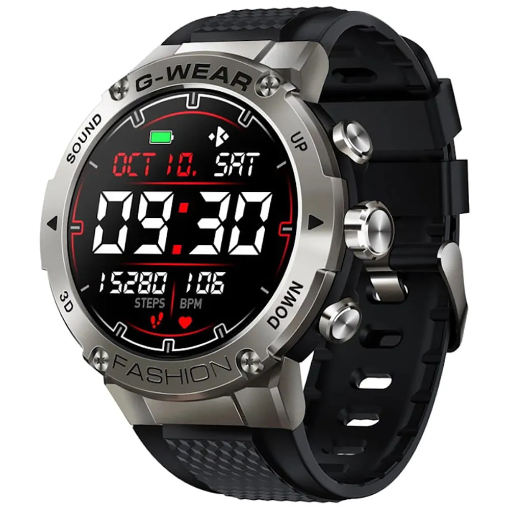 Lemfo K28h Smartklokke, Silver