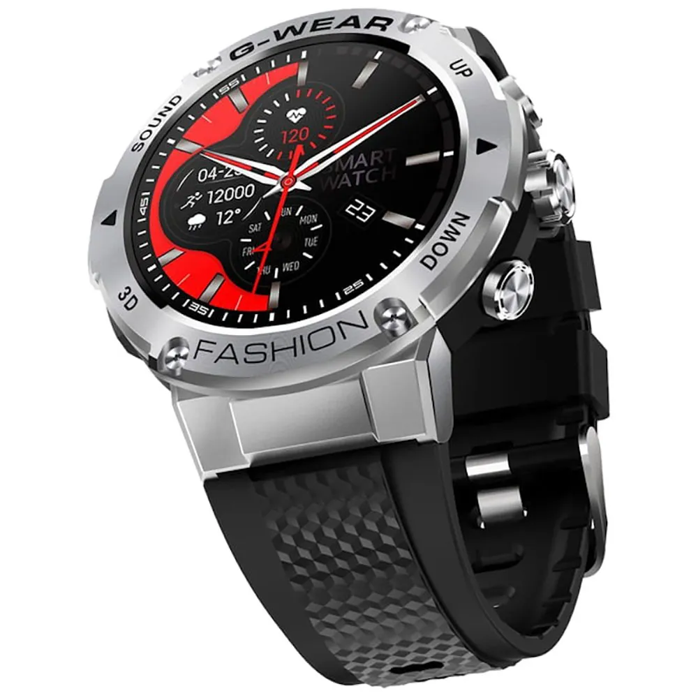 Lemfo K28h Smartklokke, Silver