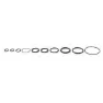 Leonardi Racing Ocho Lefty Servicesett, Blue / silver, One Size