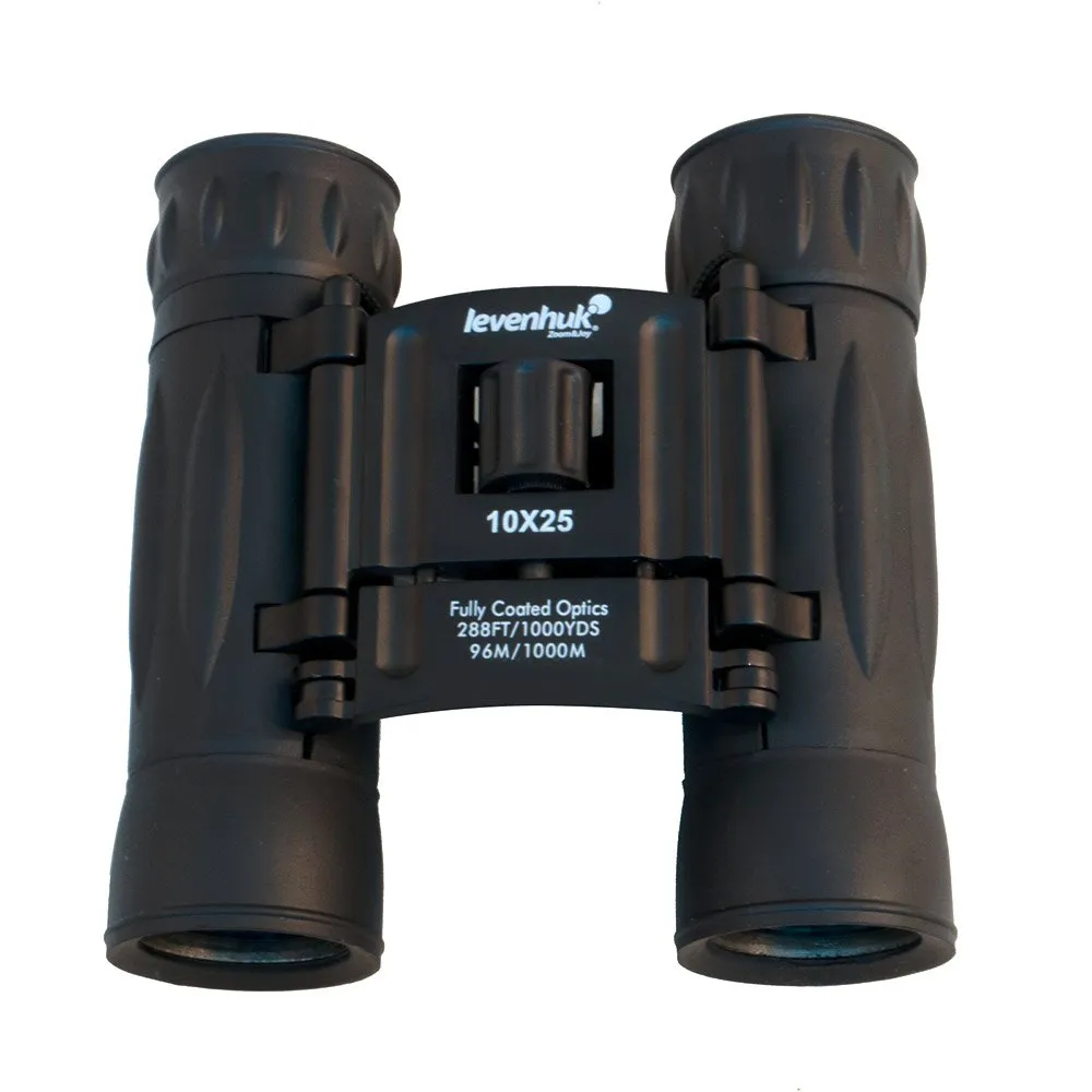 Levenhuk Atom 10x25 Kikkerter, Black, One Size