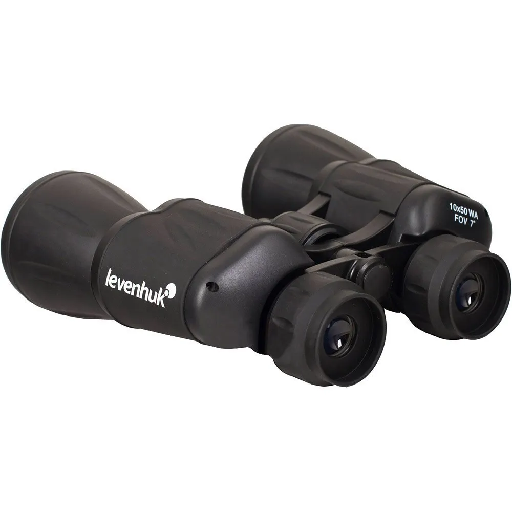 Levenhuk Atom 10x50 Kikkerter, Black, One Size