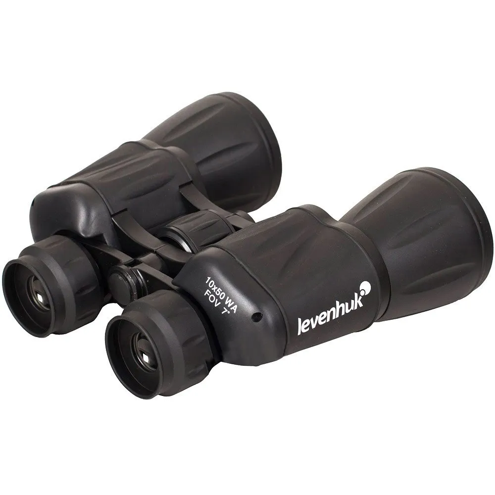 Levenhuk Atom 10x50 Kikkerter, Black, One Size