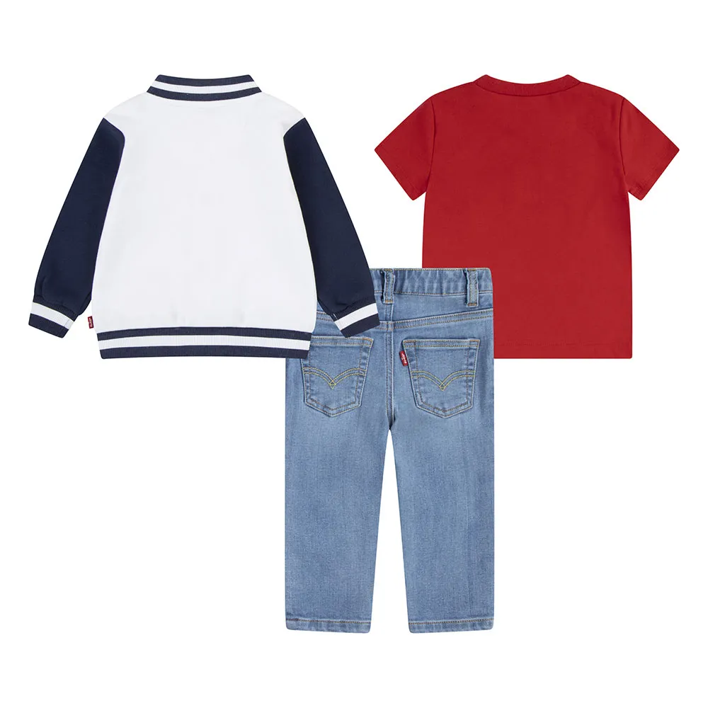 Levi's 6em691 Sett, White, 12MON