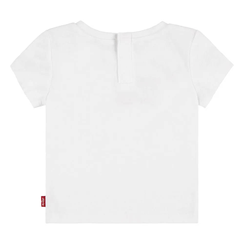 Levi's Batwing Kortarmet T-skjorte, Red / white, 14Y