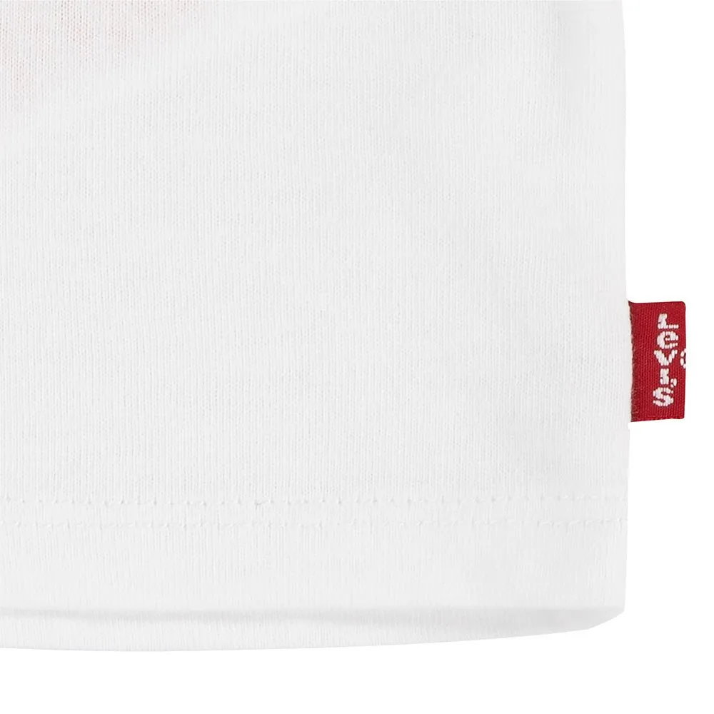 Levi's Batwing Kortarmet T-skjorte, Red / white, 14Y