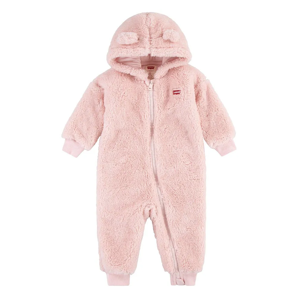 Levi's Bear Sherpa Playsuit Levi's Bear Sherpa Playsuit