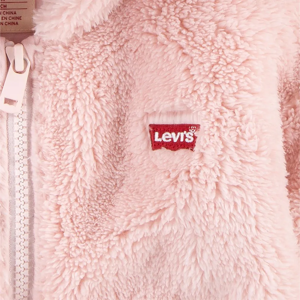 Levi's Bear Sherpa Playsuit Levi's Bear Sherpa Playsuit