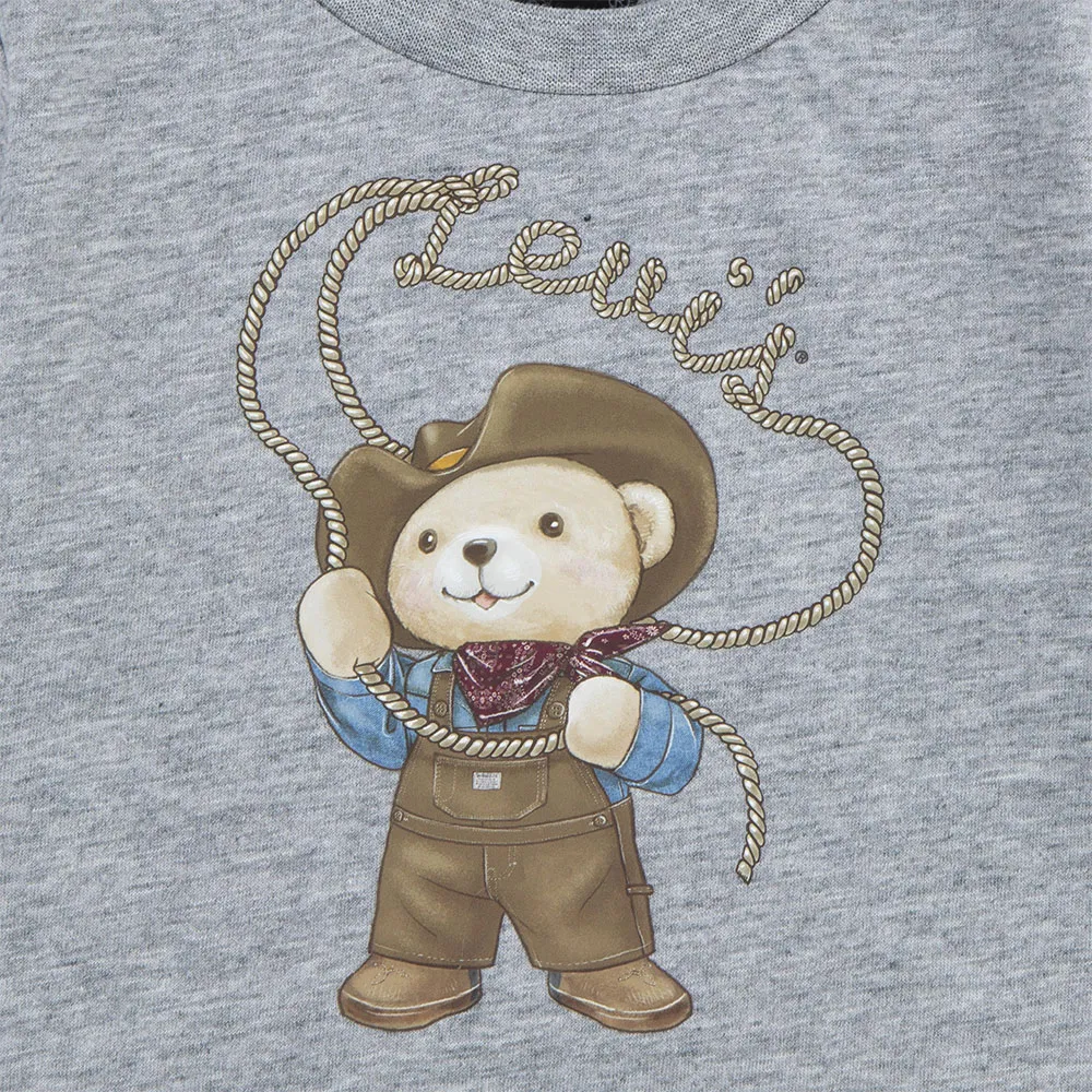 Levi's Cowboy Langarmet Sett, Grey heather, 18MON Levi's Cowboy Langarmet Sett, Grey heather, 18MON