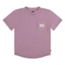 Levi's Curved Hem Pocket Kortarmet T-skjorte, Dusky orchid, 3Y