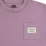 Levi's Curved Hem Pocket Kortarmet T-skjorte, Dusky orchid, 3Y